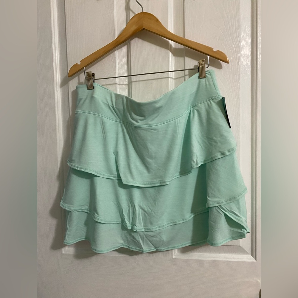 IDEALOGY.. WOMENS Mint Green Layered Women's Skort - Picture 10 of 10